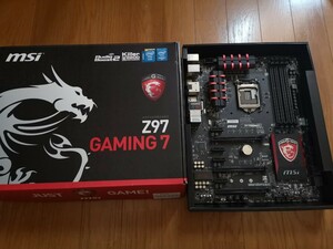 MSI Z97 GAMING7 IOパネル付属 その他諸々　　LGA1150 ATXマザーボード 動作確認済 PCパーツ