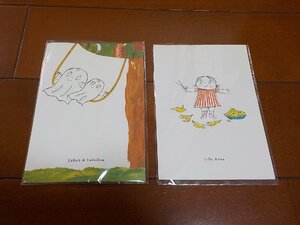 新品　Lilla Anna　Laban&Labolina　ポストカード　絵葉書　2枚　クリックポスト発送可 　切手可　手紙