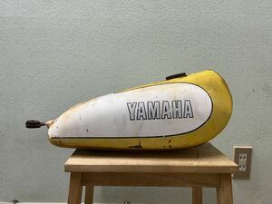 YAMAHA TY50 ガソリンタンク　フューエルタンク　　ジャンク　穴あき大