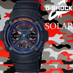 新品1円 G-SHOCK 電池交換不要ソーラーパワー 迷彩シティカモフラージュ 200m防水クロノグラフ 腕時計 AWR-M100SCT-1Aカシオ 逆輸入 メンズ