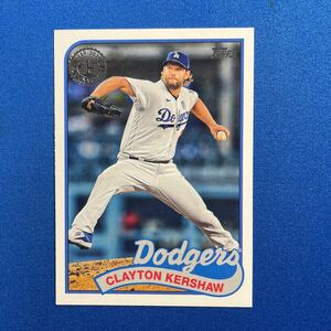 〝最新インサート祭り〟【Clayton Kershaw(カーショウ)】2024年TOPPS 1989トップス 35周年記念デザイン！