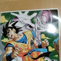 ドラゴンボールイラストフリーザA4ラミネート雑誌切り抜きポスターインテリア広告鳥山明_画像1