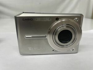 HK☆ ジャンク CASIO EXILIM EX-S600 コンパクトデジタルカメラ シルバー 充電器 バッテリー 付きカシオ デジタルカメラ エクシリム 
