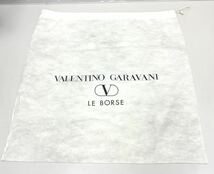 CK◆ VALENTINO GARAVANI ヴァレンティノガラヴァーニ サークルロゴ グレインレザー ショルダーバッグ トートバッグ ブラック ゴールド金具_画像10