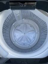 CK☆ 動作確認済み YAMADA SELECT 全自動電気洗濯機 YWM-T45H1 4.5kg 2022年製 洗濯機 全自動洗濯機 ヤマダセレクト ブラック 1人暮らし_画像4