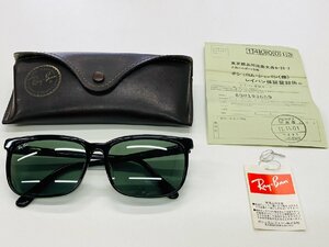 【送料無料】B&L Ray-Ban レイバン 204520 58□16 TRADITIONALS BENNETT ベネット ヴィンテージ サングラス ウェリントン ケース 取説付♪