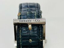 【送料無料】Tiffany & Co./ティファニー 腕時計 アトラス D286753/M0640 22-521 925 クォーツ シルバー文字盤 ラウンド 稼働 ヴィンテージ_画像9