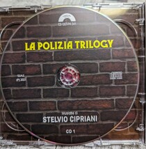 1970年代イタリアアクション映画Soundtrack盤　２枚セット。CD合計 ３枚。LA ＰOLIＺIＡIＮＴEＲＶIENE PAOLO VASILE LAPOLIZIＡ 貴重盤_画像7