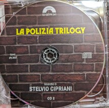 1970年代イタリアアクション映画Soundtrack盤　２枚セット。CD合計 ３枚。LA ＰOLIＺIＡIＮＴEＲＶIENE PAOLO VASILE LAPOLIZIＡ 貴重盤_画像8