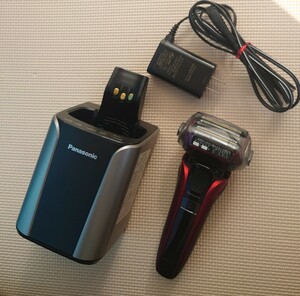 Panasonic ラムダッシュ 本体 ES-CLV5D/アダプター RC1-80/洗浄充電器 セット まとめて 電気シェーバー シェーバー 髭剃り パナソニック