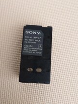 SONY 充電 ACアダプター AC-V30/バッテリー パック NP-77H/NP-77/NP-55 4点 セット まとめ売り ソニー ビデオカメラ 充電器 BATTERY PACK _画像5