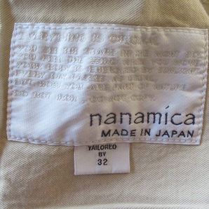 2024SS nanamica Wide Denim Pants インディゴブリーチ サイズ32 /ナナミカノースフェイスパープルレーベルデニムパンツの画像5