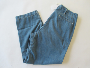 2024SS nanamica Wide Denim Pants インディゴブリーチ サイズ34 /ナナミカノースフェイスパープルレーベルデニムパンツ