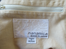 2024SS nanamica Short Denim Jacket インディゴブリーチ サイズM /ナナミカノースフェイスパープルレーベルデニムジャケット_画像4