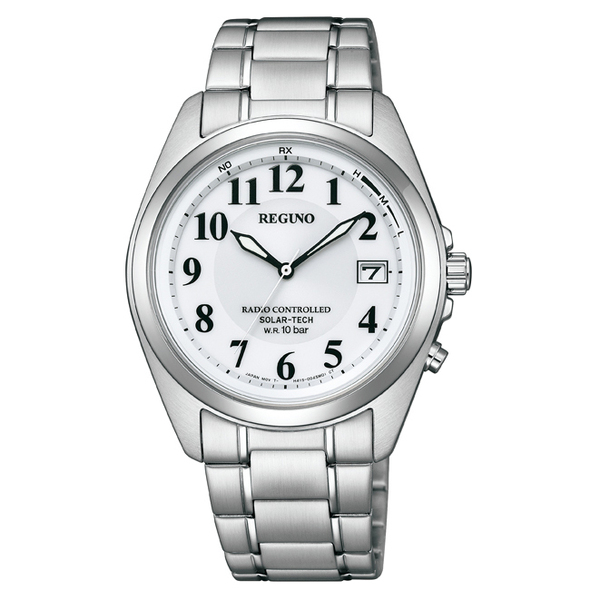 腕時計 シチズン CITIZEN レグノ KS3-115-11 ソーラー電波時計 メンズ 新品未使用 正規品 送料無料
