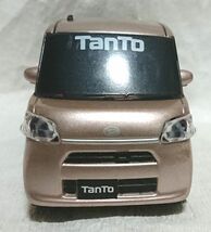 ダイハツ タント DAIHATSU Tanto ライトローズマイカメタリックⅡ プルバックカー ミニカー 中古現状品_画像2