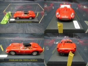 フェラーリ・ミニカー 1/43・OBJET DE COLLECTION・ビンテージ / FERRARI 250 TESTA ROSSA 1958年