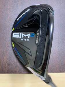 SIM2 MAX レスキュー 4番 ［TENSEI BLUE TM60 （カーボン）］ （4U/R/22度）