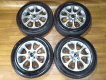 ホンダ純正オプションModuloモデューロ 5.5J-15+45 100/4H iG50 PLUS 175/65R15 15インチアルミホイール+スタッドレスタイヤ4本 フィット_画像1