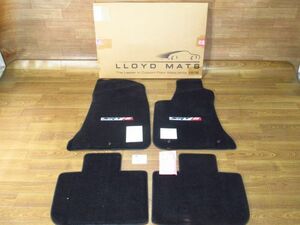 展示未使用品 ダッジ チャレンジャー(2011-2016)クライスラー300CロイドマットLloyd Mats ブラックアルティメットフロアマット 左ハンドル