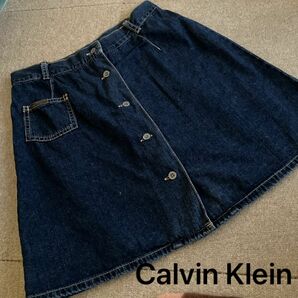 CalvinKlein カルバンクライン　デニムスカート ミニスカート オンワード樫山　カルバンクラインジーンズ