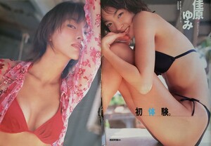 佳原ゆみ★旭化成水着キャンペーンガール★週刊プレイボーイ1994★5ページ 