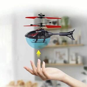 [Мгновенная доставка] Новый радиоконтролируемый RC Helicopter Black USB Kids kids ②