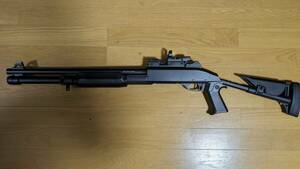 中古 CYMA CM373 ベネリM3 Tac.ロング エアコッキングショットガン 3発同時発射 色々おまけ付き