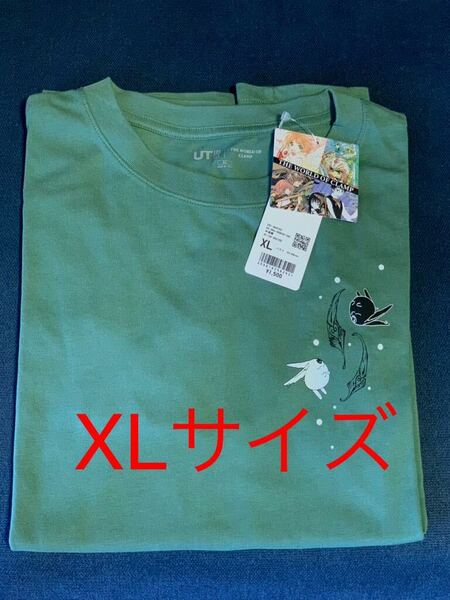 新品即決！★XLサイズ★CLAMP★Tシャツ ツバサ★グリーン UT★ユニクロ★