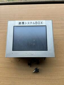 「中古」Pro-face ターチパネルGP-4301T/PFXGP4301TAD取付金具あり