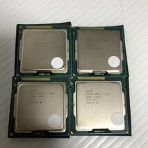 4つまとめ売り 送料無料　BIOS起動確認済 Intel Core i7 2600 SR00B　 Sandy Bridgeコア_画像1