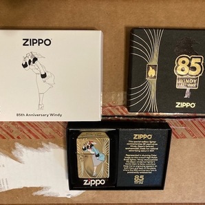 Zippo WINDY 85周年記念限定品、新品未使用品！の画像7