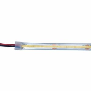 極薄 24V COB 面発光 LED テープライト COBテープ カバー付 IP67 ブルー 青 20cm~120cm 10mm カット 色ムラなし 船舶 トラック 照明 DD252の画像3