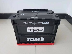 ★新品★トヨタ TRD トランク収納ボックス車用車載収納ボックス多機能折りたたみ式テールボックス収納ケース収納物整理用品