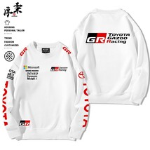 02★新作★トヨタ GR Gazoo Racing★モータースポーツ ロゴ カジュアルな服 メンズ 長袖Tシャツ 長袖 スウェット 休暇服_画像1