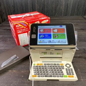 e1875 CASIO カシオ プリン写ル PCP-2400 フォトプリンター ハガキプリンター ハガキ 年賀状 タッチパネル 