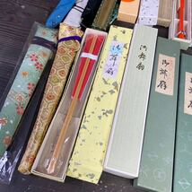 e1947 扇子 せんす 和装小物 日本舞踊 舞扇子 茶道具 工芸品 まとめ 未検品 色々な状態の物あり_画像2