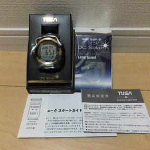 TUSA ツサ IQ1204 BKG Bluetooth ダイブコンピューター ダイコン ブルートゥース ソーラー レンズガード付き の画像1