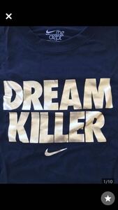 NSW NIKE AIR Dream Killer Gold Foil Shirt force DUNK max OG JORDAN BRED ナイキ エア ドリーム キラー 黒金 ダンク フォース マックス