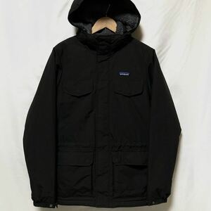 Patagonia 2019年 00s ISTHMUS PARKA 27021FA19 パタゴニア イスマスパーカー マウンテンパーカー 裏ボア ジャケット 黒 ブラック S