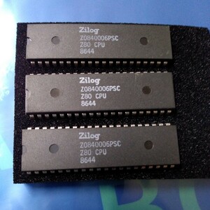 Z80 CPU Z0840006PSC ザイログ製 Z80B 3個の価格です