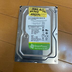 パナソニックブルーレイDMR BWT530より取り外したHDD 500G使用時間8855時間　⑩