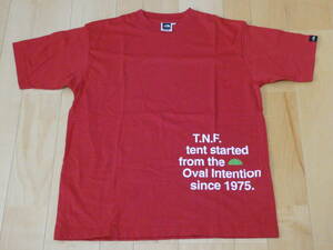 THE NORTH FACE ザ・ノースフェイス メンズ 半袖 Tシャツ 赤 サイズ:M NT34318 2回着用した美品　送料185円