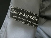 THE SUIT COMPANY スーツカンパニー メンズ フォーマルスーツ 冠婚葬祭 礼服 SUPER120'S 3回着用の美品 _画像5
