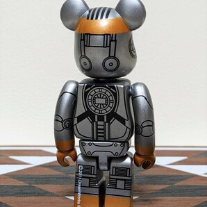 現品のみ BE@RBRICK ベアブリック シリーズ23 SF エスエフ REAL SYEEL ATOM リアルスティール アトム D230598の画像2