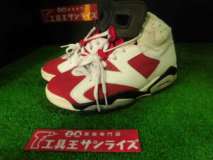 ■NIKE AIR JORDAN 6 RETRO &quot;CARMINE&quot; (2014) 28cm■