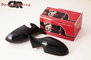  door mirror aero mirror black mirror surface manual adjustment left steering wheel car 99-03 Ford Mustang 