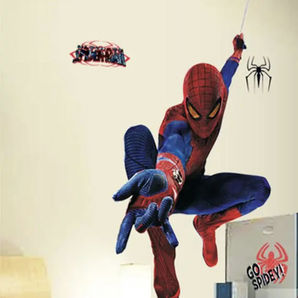 （NO.246）DIY剥がせる飾り 壁紙 ウォールステッカー 綺麗な仕上がり 子供ルーム 壁シート 模様替え 壁飾り 雰囲気替え スパイダーマン