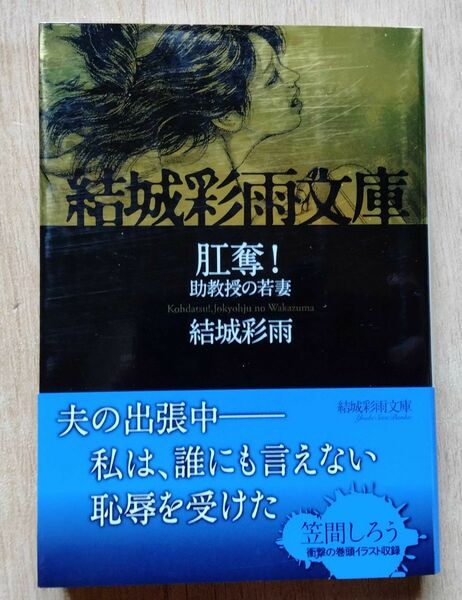 結城彩雨文庫２９　肛奪！－助教授の若妻　笠間しろう絵　フランス書院