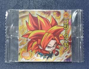 ドラゴンボール ウエハース 希少エラー 横向き封入 ☆★ ゴジータ：ゼノ ★☆ W17-15 検索 / 鳥山明 原画 【他と同梱OK】